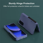 GW181 til Samsung Galaxy Z Fold6 5G Cover Gummieret hårdt PC Kickstand Telefoncover