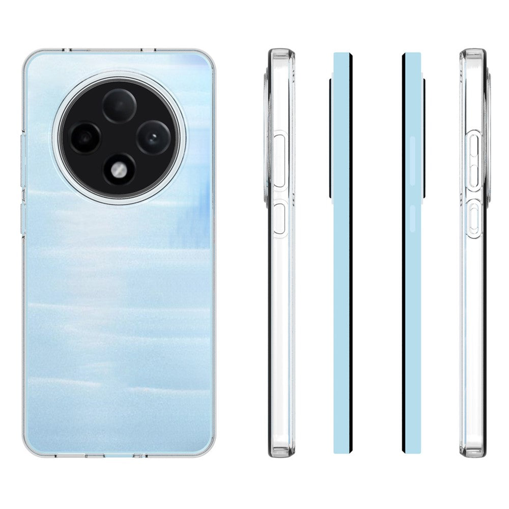 Oppo Reno12 F 5G-skal Slim Fit Transparent Mjukt TPU-mobilskal