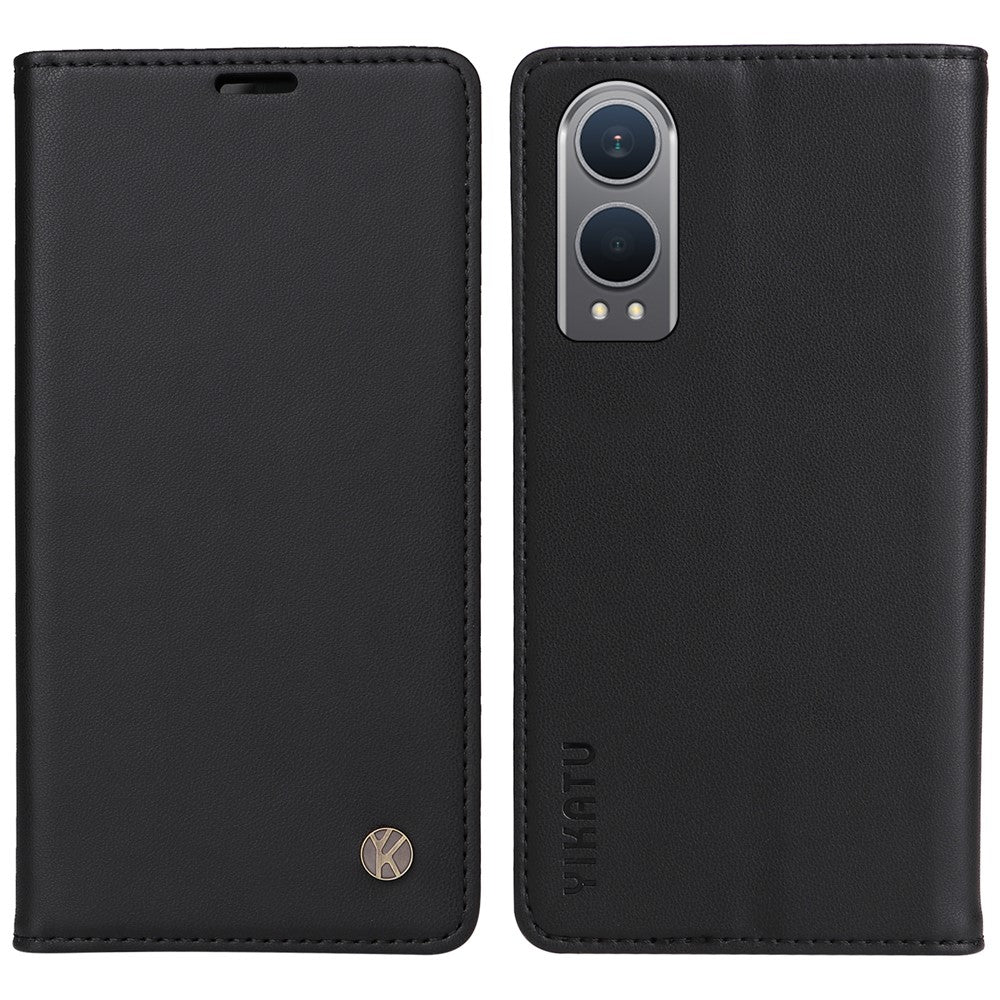 YIKATU YK-001 För OnePlus Nord CE4 Lite 5G / Oppo K12x 5G (Kina) Fodral Lädermobilskal Magnetisk Stängning Bokstativ