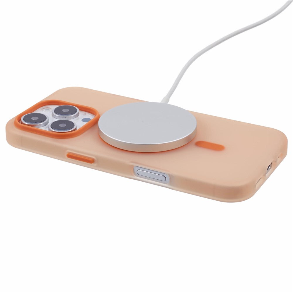 iPhone 13 Pro Max-skal kompatibelt med MagSafe TPU genomskinligt bakstycke