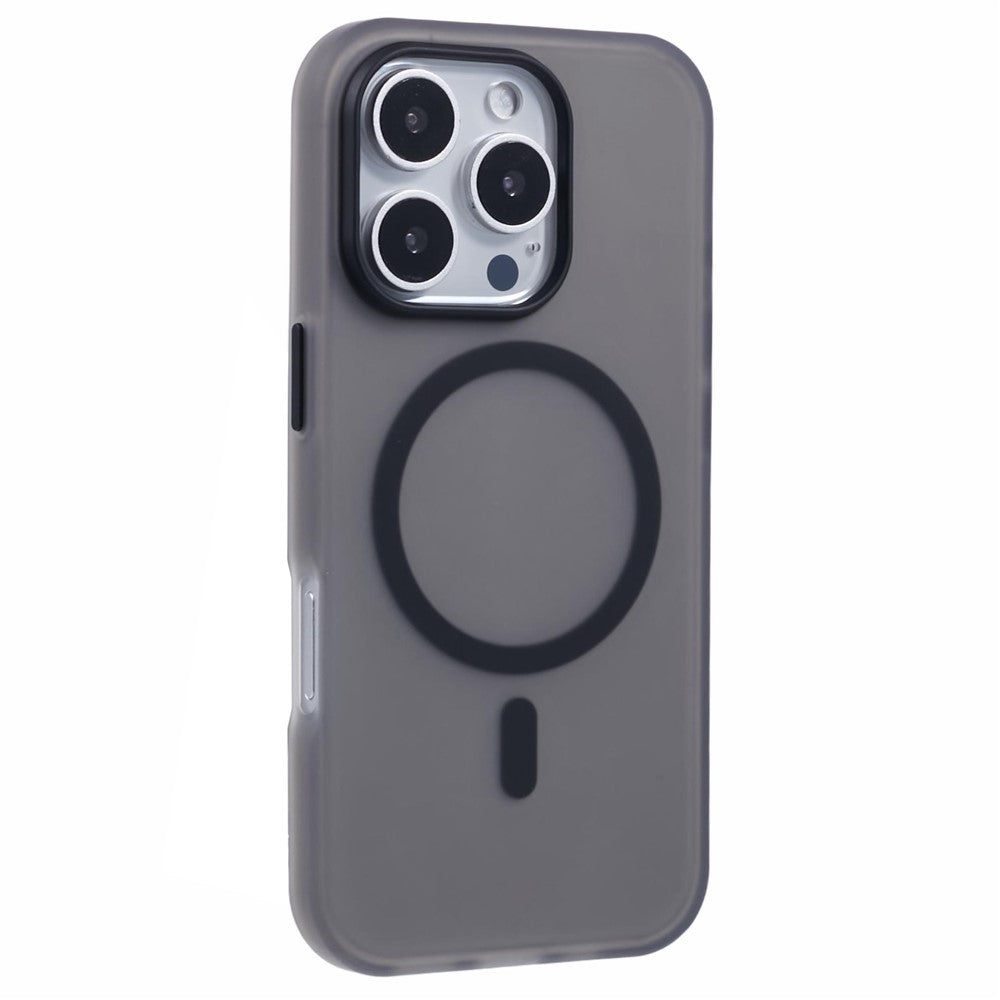 iPhone 13 Pro Max-skal kompatibelt med MagSafe TPU genomskinligt bakstycke