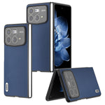 ABEEL Skal till Xiaomi Mix Fold 4 5G – Äkta nötläder + PC – Fallskyddande mobilskal