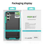 MOFI JK TPU Series-1 For Samsung Galaxy S24 FE TPU Case Carbon Fiber Texture Phone Cover