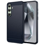 MOFI JK TPU Series-1 TPU-cover til Samsung Galaxy S24 FE, kulfibertekstur, mobilbeskyttelse