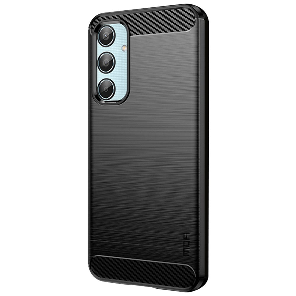 MOFI JK TPU Series-1 For Samsung Galaxy M35 5G TPU Phone Case Carbon Fiber Texture