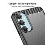 MOFI JK TPU Series-1 For Samsung Galaxy M35 5G TPU Phone Case Carbon Fiber Texture