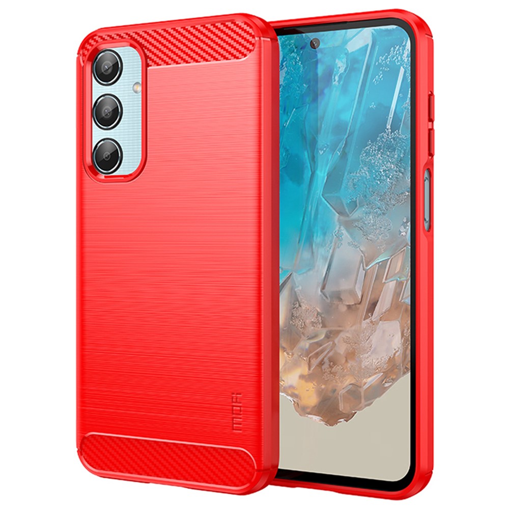 MOFI JK TPU Series-1 For Samsung Galaxy M35 5G TPU Phone Case Carbon Fiber Texture