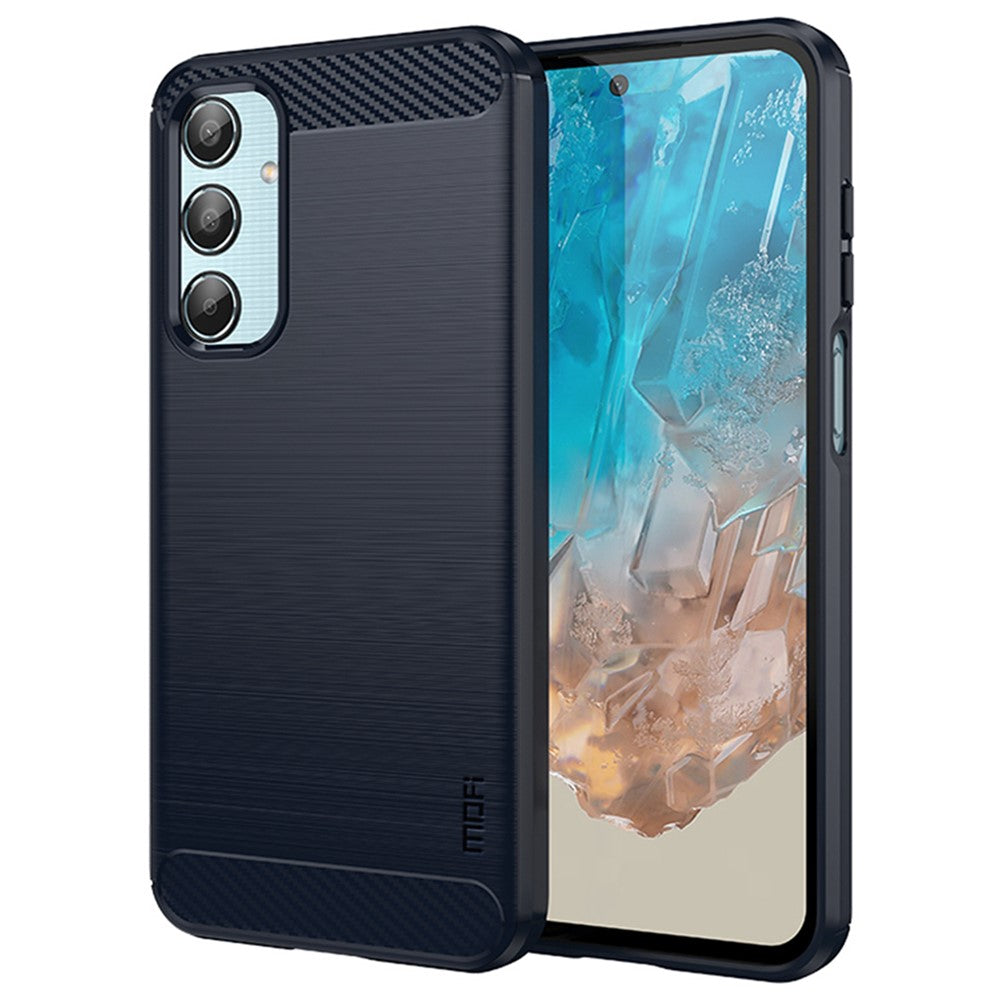 MOFI JK TPU Series-1 For Samsung Galaxy M35 5G TPU Phone Case Carbon Fiber Texture