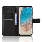 Til Samsung Galaxy M35 5G Cover Diamond Texture PU Læder Telefoncover