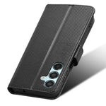 Til Samsung Galaxy M35 5G Cover Diamond Texture PU Læder Telefoncover