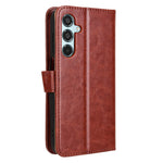 For Samsung Galaxy M35 5G Wallet Case Crazy Horse Texture Leather Stand Phone Cover