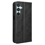 For Samsung Galaxy M35 5G Wallet Case Retro PU Leather Stand Phone Cover
