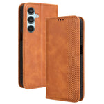 For Samsung Galaxy M35 5G Wallet Case Retro PU Leather Stand Phone Cover