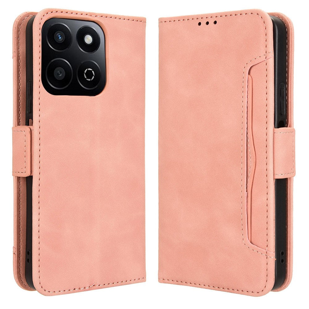 For Honor X7c 5G / X7c 4G / 200 Smart 5G / Play 60 Plus 5G / Play 9T Stand Case Multiple Card Slots Leather Wallet Phone Cover