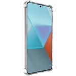 IMAK För Xiaomi Redmi Note 13 Pro 5G / Poco X6 5G Genomskinligt Skal PC+TPU mobilskydd Airbaghörn