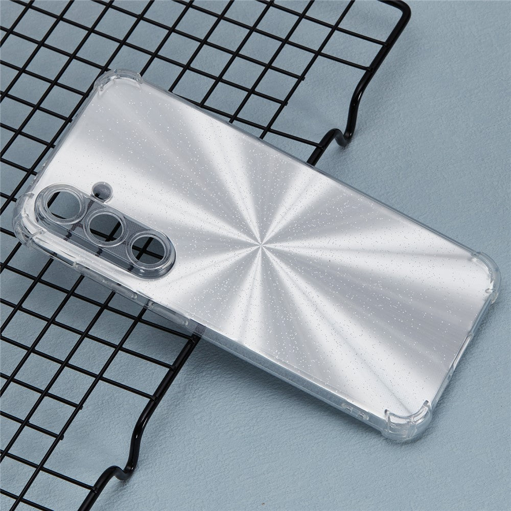 For Samsung Galaxy S24 FE Phone Case Anti-Drop TPU Protective Cover with Card Paper