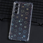 For Samsung Galaxy S24 FE Phone Case Anti-Drop TPU Protective Cover with Card Paper