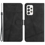 Til Samsung Galaxy A52s 5G / A52 5G / 4G Skin-touch Feeling PU-læderpung med stander Telefoncover i vintagestil med rem