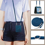 For Samsung Galaxy Z Flip5 5G Crossbody Case PU Leather Triangle Patterns Slim Phone Cover