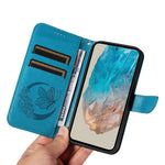 For Samsung Galaxy M35 5G Case Butterfly Design Flip Leather Phone Cover