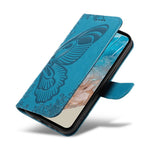For Samsung Galaxy M35 5G Case Butterfly Design Flip Leather Phone Cover