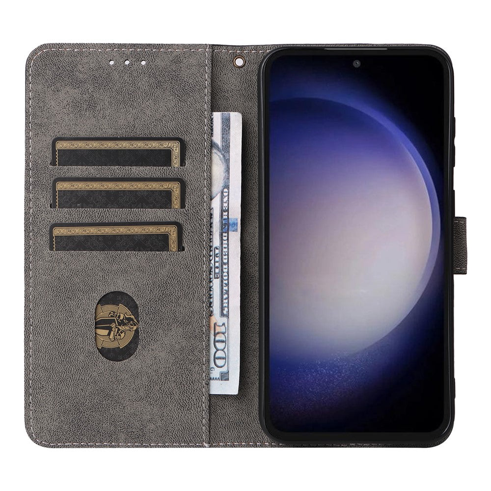 For Samsung Galaxy S24 FE Case RFID Blocking Wallet PU Leather Flip Phone Cover