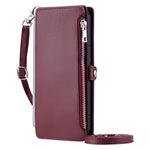 015 Style til Samsung Galaxy A15 5G / A15 4G Lynlås Pung Etui Læder Telefoncover