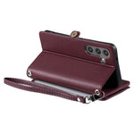 015 Style til Samsung Galaxy A15 5G / A15 4G Lynlås Pung Etui Læder Telefoncover
