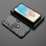 Til Samsung Galaxy M35 5G Cover Ring Kickstand PC+TPU Beskyttende Telefoncover
