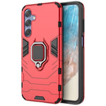Til Samsung Galaxy M35 5G Cover Ring Kickstand PC+TPU Beskyttende Telefoncover