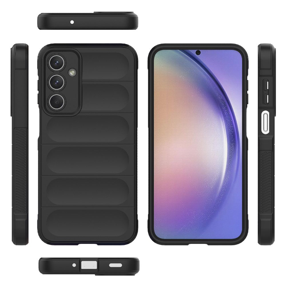 Til Samsung Galaxy M35 5G Cover Blødt TPU Stødsikkert Mobiltelefon Cover