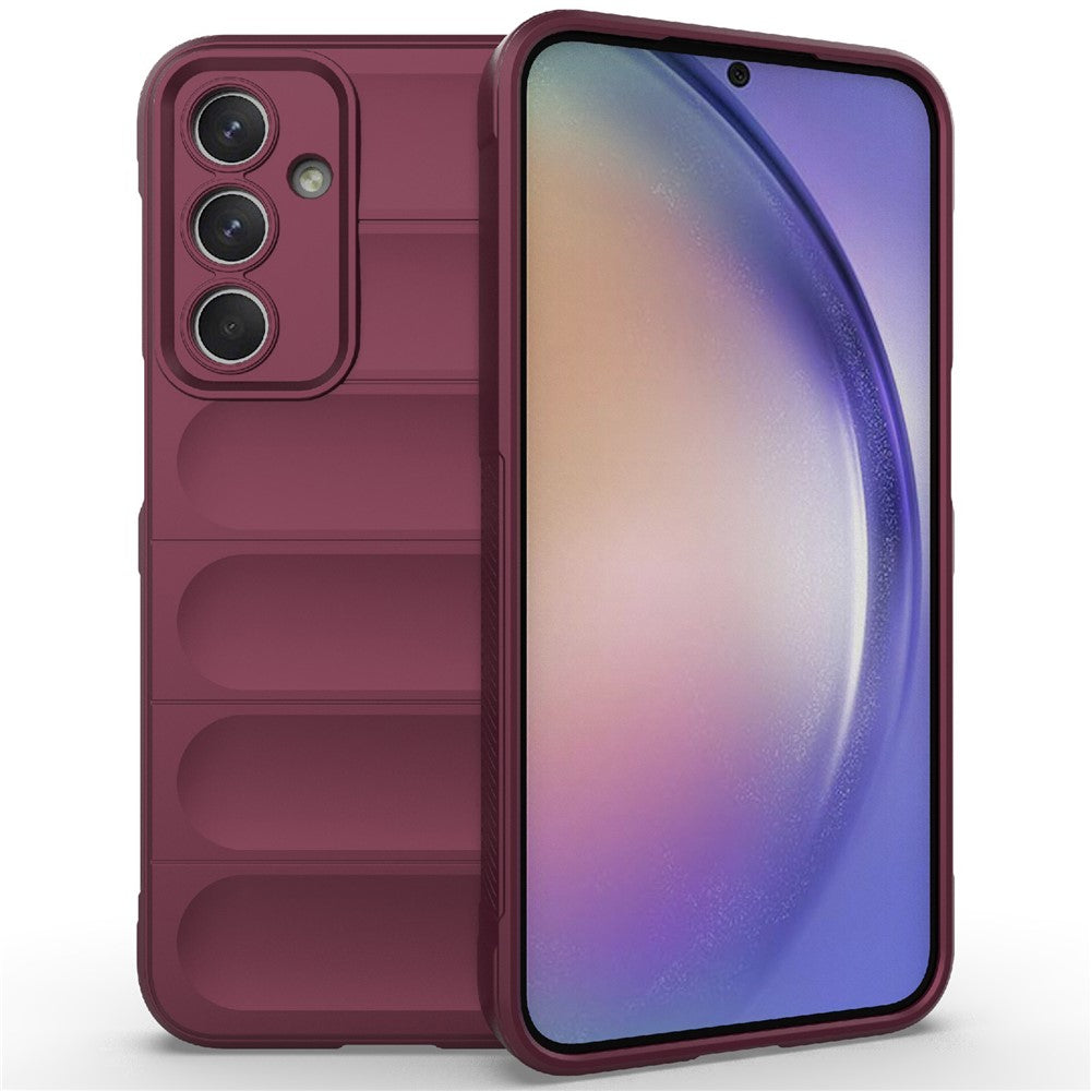 Til Samsung Galaxy M35 5G Cover Blødt TPU Stødsikkert Mobiltelefon Cover