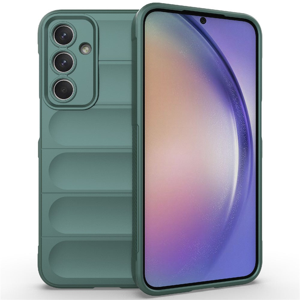 Til Samsung Galaxy M35 5G Cover Blødt TPU Stødsikkert Mobiltelefon Cover