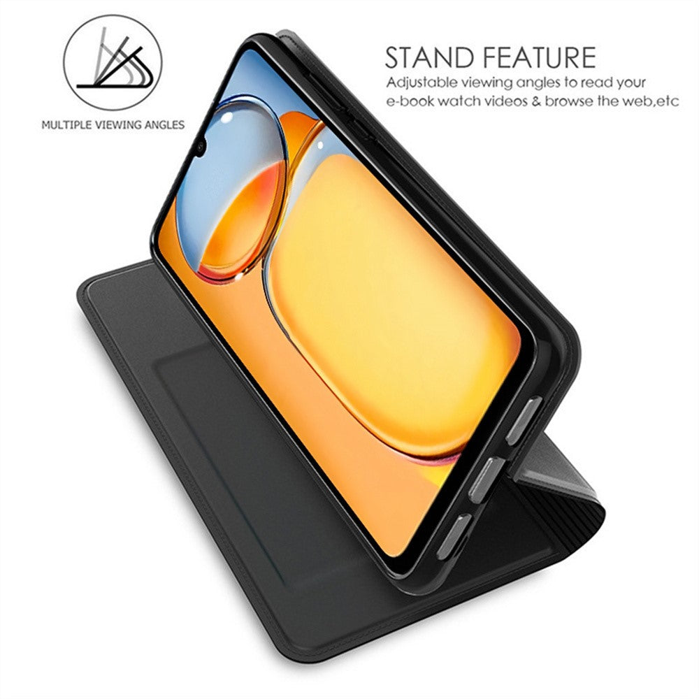 For Xiaomi Redmi Note 13 4G Case Magnetic Adsorption Shockproof Leather Phone Cover