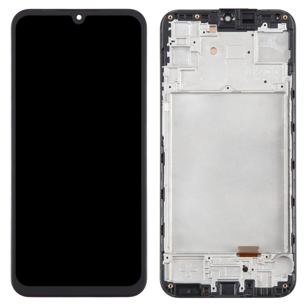 Til Samsung Galaxy A15 4G A155 / A15 5G A156 Grade C LCD-skærm og digitizer-enhed + ramme (In-Cell-teknologi) (uden logo)