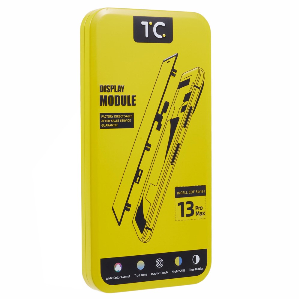 Til iPhone 13 Pro Max Grade C LCD-skærm og digitizer-enhed (TC Incell-udførelse) (uden logo)