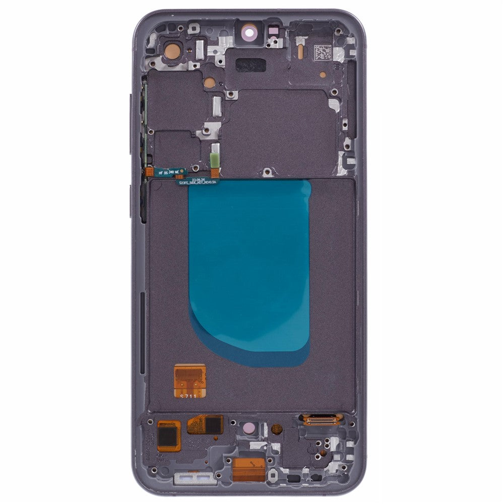 For Samsung Galaxy S23 FE S711 Grade C OLED Screen and Digitizer Assembly + Frame Replacement Part (Without Logo)