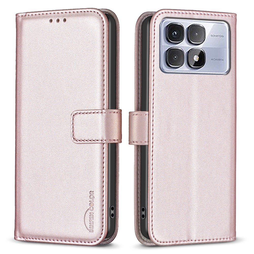 BINFEN COLOR BF17 For Xiaomi Redmi K70 Ultra Case Wallet Folio Flip Leather Cover