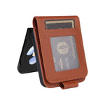 For Samsung Galaxy Z Flip4 5G Case Card Slots PU Leather Phone Cover