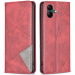For Samsung Galaxy A06 4G Case Card Slots PU Leather Geometric Phone Cover