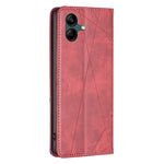 For Samsung Galaxy A06 4G Case Card Slots PU Leather Geometric Phone Cover