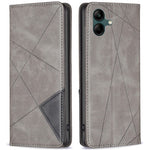 For Samsung Galaxy A06 4G Case Card Slots PU Leather Geometric Phone Cover