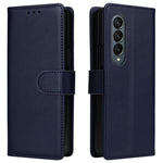 Til Samsung Galaxy Z Fold4 5G cover i PU-læder med 3 kortpladser