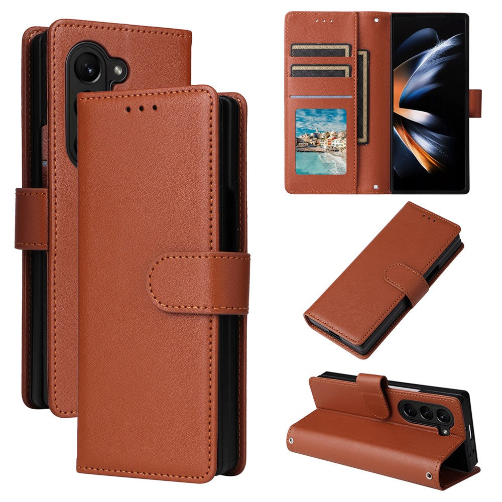 For Samsung Galaxy Z Fold5 5G Case Wallet PU Leather Stand Phone Cover