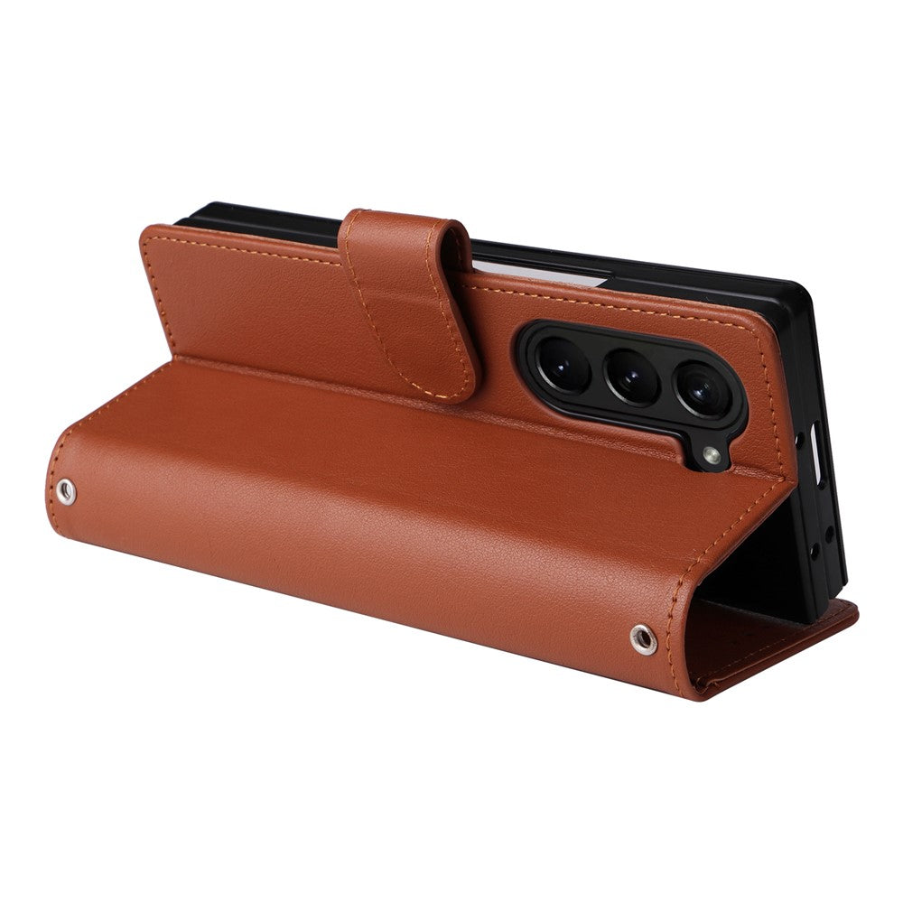 For Samsung Galaxy Z Fold5 5G Case Wallet PU Leather Stand Phone Cover