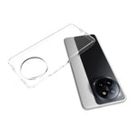 10Pcs / Pack For Xiaomi 14 Civi 5G / Civi 4 Pro 5G TPU Case Anti-Watermark Clear Back Phone Cover
