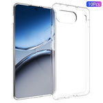 10 st/förpackning för OnePlus Nord 4 genomskinligt skal vattenstämpelfritt TPU-skyddsfodral