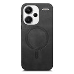 For Xiaomi Redmi Note 13 Pro+ 5G Leather Back Magnetic Case Skin-touch Phone Cover