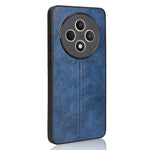 For Oppo Reno12 F 4G Cell Phone Case Stitching Line PU Leather+PC+TPU Anti-Drop Cover