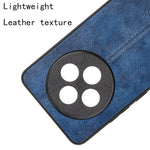 For Oppo Reno12 F 4G Cell Phone Case Stitching Line PU Leather+PC+TPU Anti-Drop Cover